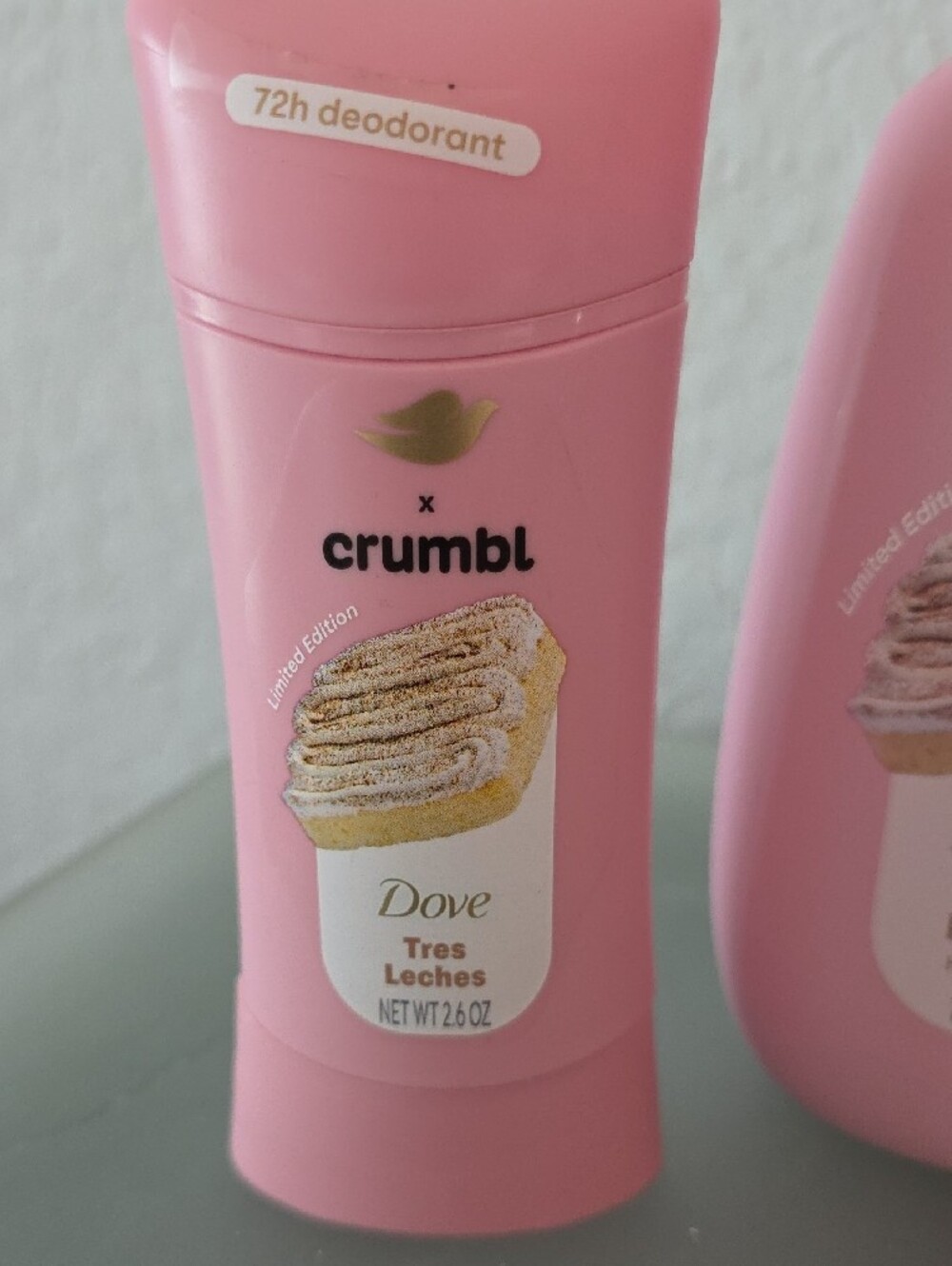 Dove x Crumbl Pink Scented Body Lotion and Deodorant Set - Picture 2 of 6